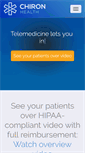 Mobile Screenshot of chironhealth.com